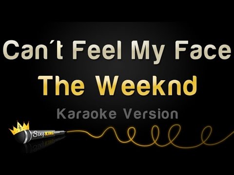 The Weeknd   Cant Feel My Face Karaoke Version