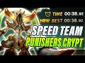 NEW Speed Team! Punishers Crypt B10 - Sub 1 Minute! FULL Rune Showcase - Summoners War UPDATE 6.0