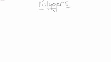 Introduction to Polygons