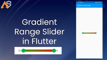 📱 Gradient Range Slider in Flutter with Source Code | Flutter Widget