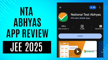 Is NTA abhyas app good for JEE 2025? | NTA abhyas app