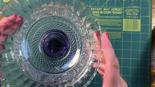 DIY - Dollar Tree $2.00 Beautiful Elevated Candy Dish - So Fast and Easy Update