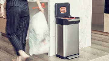 Joseph Joseph Titan 30L Stainless-steel Trash Compactor | 30030