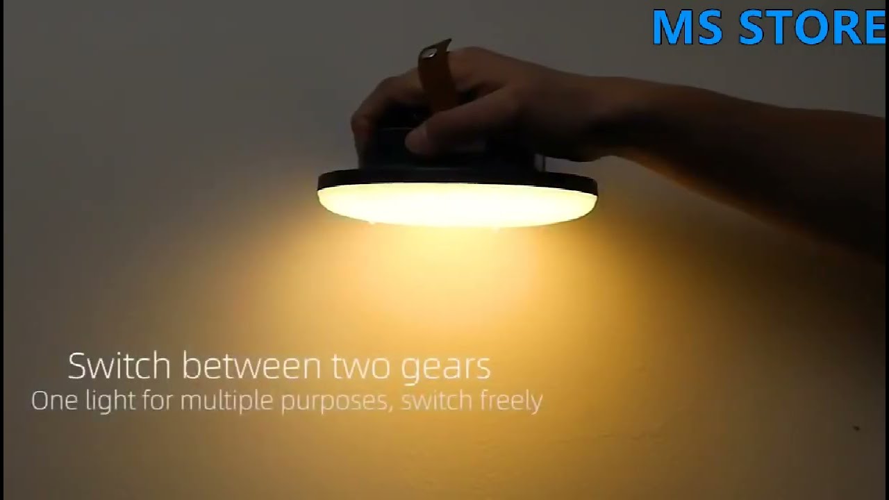 Потужна кемпінгова лампа MOSLIGHTNING MOS L51 Green | 15600 mAh | 60W | 144 світлодіоди