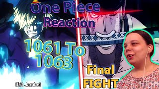 One Piece Reaction Episode  1061, 1062, 1063