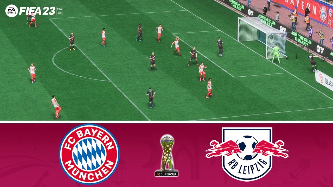 Bayern Munich vs Leipzig - DFL Supercup 2023 Final - FIFA 23 Gameplay
