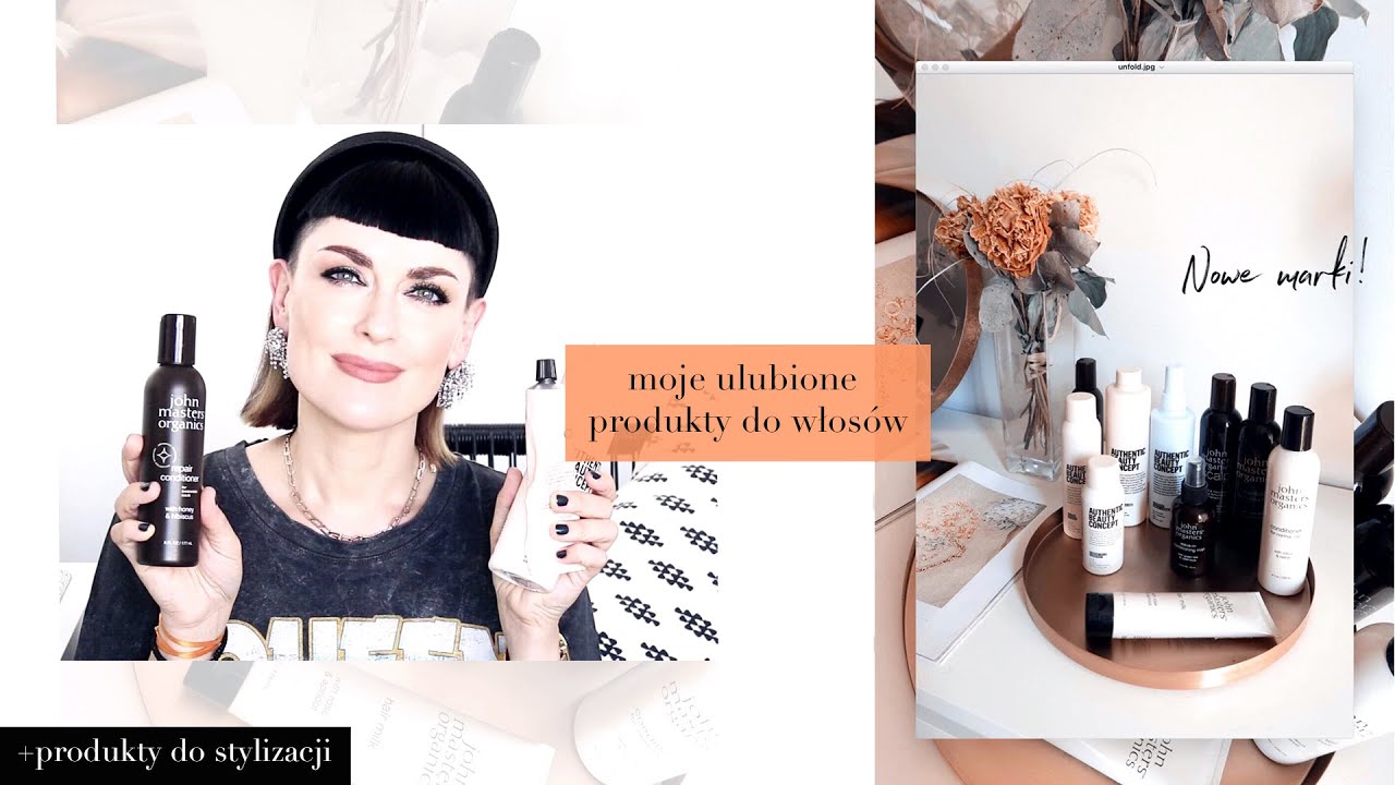 NOWA PIELĘGNACJA WŁOSÓW -  MARKI ORGANICZNE I NATURALNE + PRODUKTY DO STYLIZACJI/magdalenalach