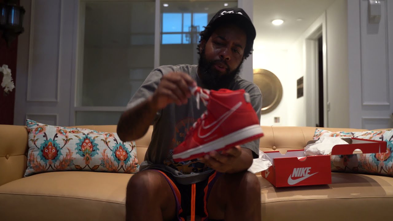 Its The Gold Lace Locks for Me ! Nike Dunk High SE “First Use” University Red