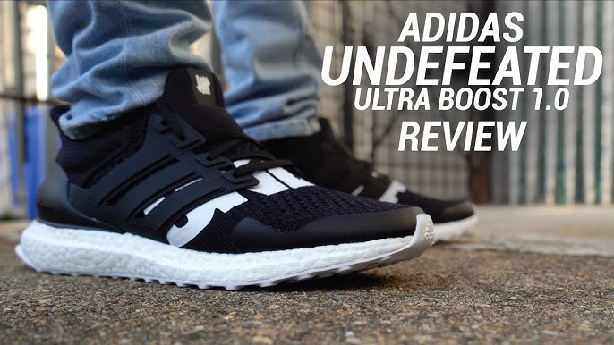 Undefeated x Adidas Ultraboost Black Overview - YouTube