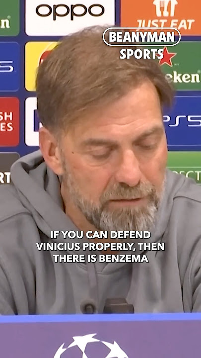 'If you can defend Vinicius, then there is Benzema, Valverde, Rodrygo or Toni Kroos!' | Jurgen Klopp