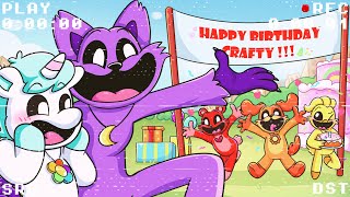 CRAFTYCORN's Emotional BIRTHDAY Surprise?! SMILING CRITTERS ANIMATION [Poppy Playtime/VHS]