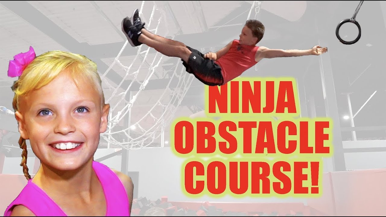NInja Vs NInja Obstacle Course!! Ninja Kidz TV!