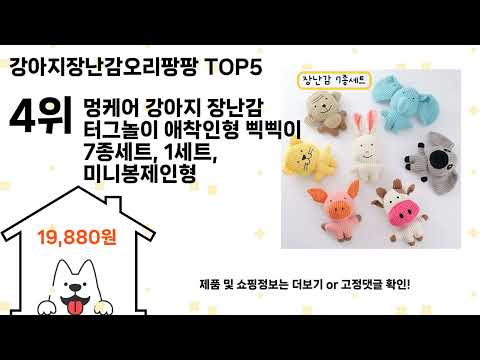 강아지장난감오리팡팡 돈 아깝지 않은 가성비 추천 상품 Top5