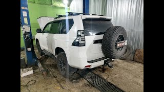 картинка: Мойка и антикор рамы Toyota Land Cruiser Prado150.