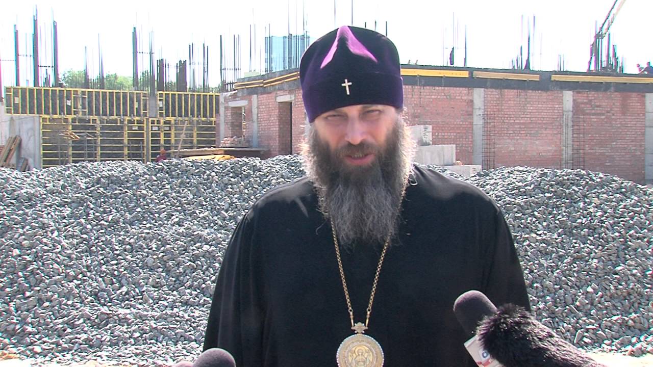 Заканчивается строительство первого этажа собора - YouTube