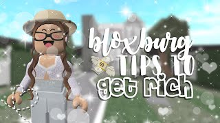 Tips & Tricks To Get RICH FAST in BLOXBURG (Roblox)