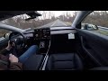 First Driving Overview - 2021 Tesla Model Y Long Range