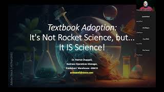 Textbook Adoption SCIENCE, Patrick Chappell, Fall 2024