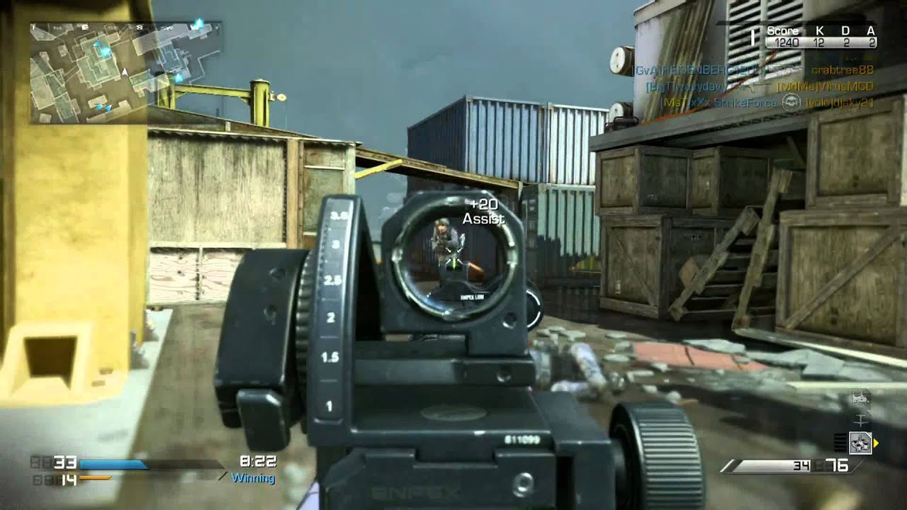 Call of Duty Ghosts - Collision Gameplay (Devastation DLC Gameplay)