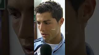 Cristiano Ronaldonun Real Madrid Formasıya Çıktığı Ilk Maç Sonrası Verdiği Röportaj