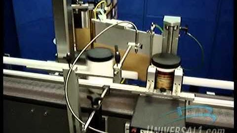 Palco presents the Model R321 Encapsulator Label Applicator - Tall and Short Labels