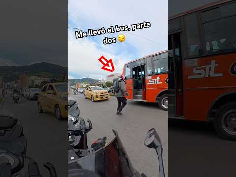 Parte dos de cuando me llevo el bus #humor #motos #bromas #biker #risas