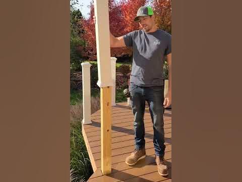 Trex Post Sleeve - YouTube