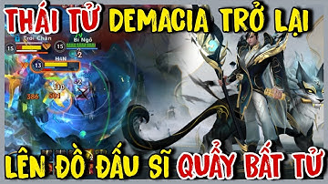 TỐC CHIẾN : Thái Tử Jarvan Quẩy Bất Tử Với Build Đồ Siêu Chiến Binh