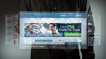 GlobalTrader365 binary options broker - demo and introduction video by Global Trader 365