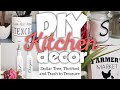 DIY Kitchen Decor: Dollar Tree, Thrifted & Trash to Treasure