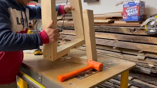 Ash wood legs (patas para mesa)
