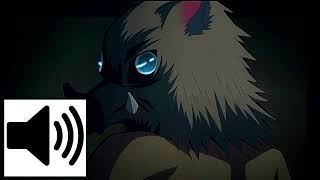 Inosuke Snorting Sound Effect Demon Slayer Inosukes First Appearance