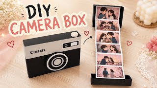 DIY CAMERA BOX CARD | DIY CAMERA BOX WITH PULL-OUT PHOTOS | STEP-BY-STEP TUTORIAL|β¨