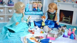 American Girl Frozen Elsa and Anna's Play Toy Room