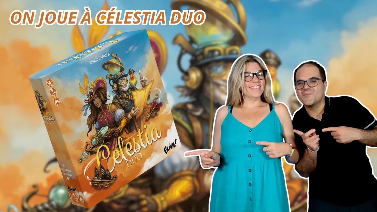 { Règles Et Partie } ON JOUE À CELESTIA DUO | Jeu De Société | Blam ...