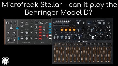 Playing the Model D with the microfreak