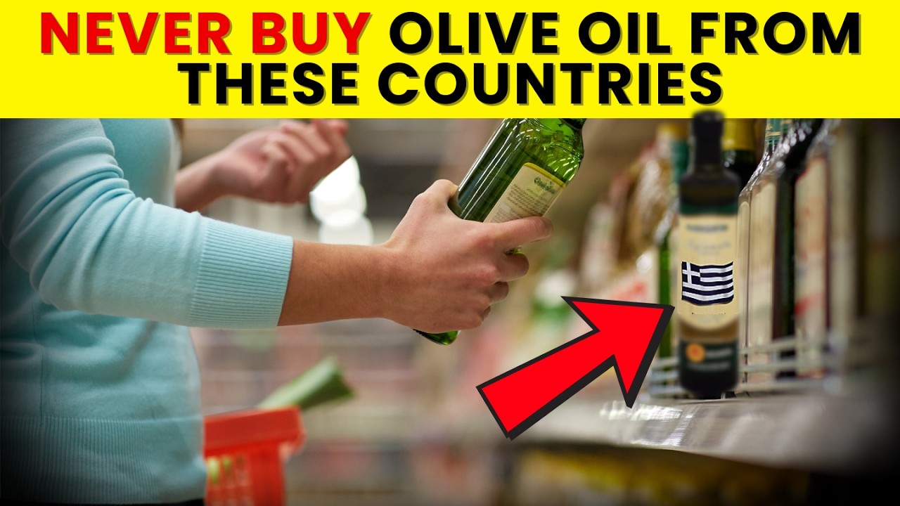 81% оливкового масла — ПОДДЕЛКА | Ваше высококачественное оливковое масло может вас УБИВАТЬ!