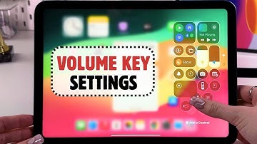 iPad 10th Gen: How to Change Volume Keys Functionality