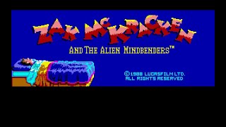 Zak McKracken and the Alien Mindbenders  - Intro and Music (Atari ST) 60 Hz