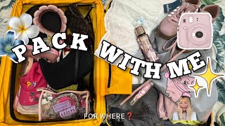 Pack with me I FOR WHERE❓ I HIBA ARFIN I SUBSCRIBE I 