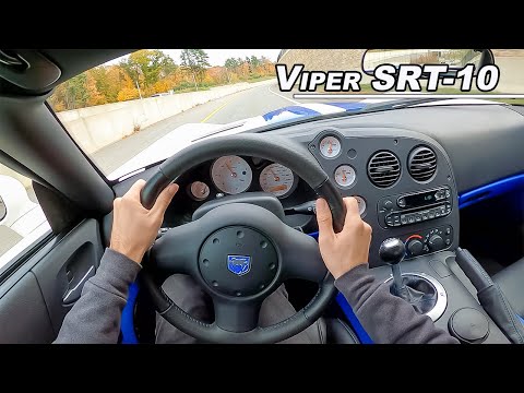 Driving The Dodge Viper SRT-10 VOI.9 Edition - Brutal 8.3L V10 Widow Maker (POV Binaural Audio)