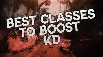 TOP 10 Classes to BOOST your KD in BO4 Multiplayer -  best class setup black ops 4