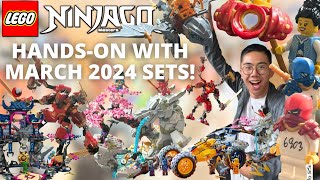 Hands On with the March Ninjago 2024 LEGO Sets!