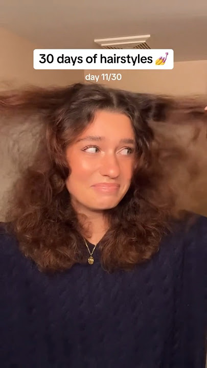 this is the best hairstyle for FRIZZY HAIR🤩 #hairstyle #shorts
