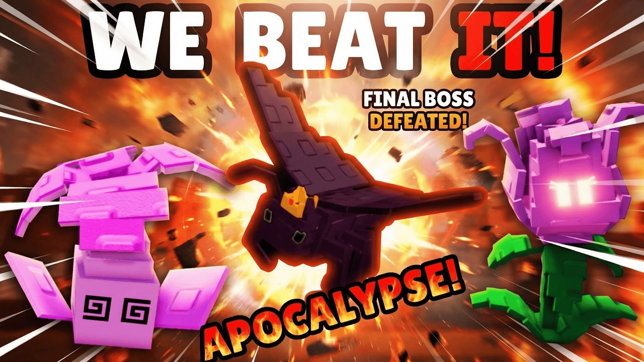 WE BEAT DOJO APOCALYPSE In Garden Tower Defense!