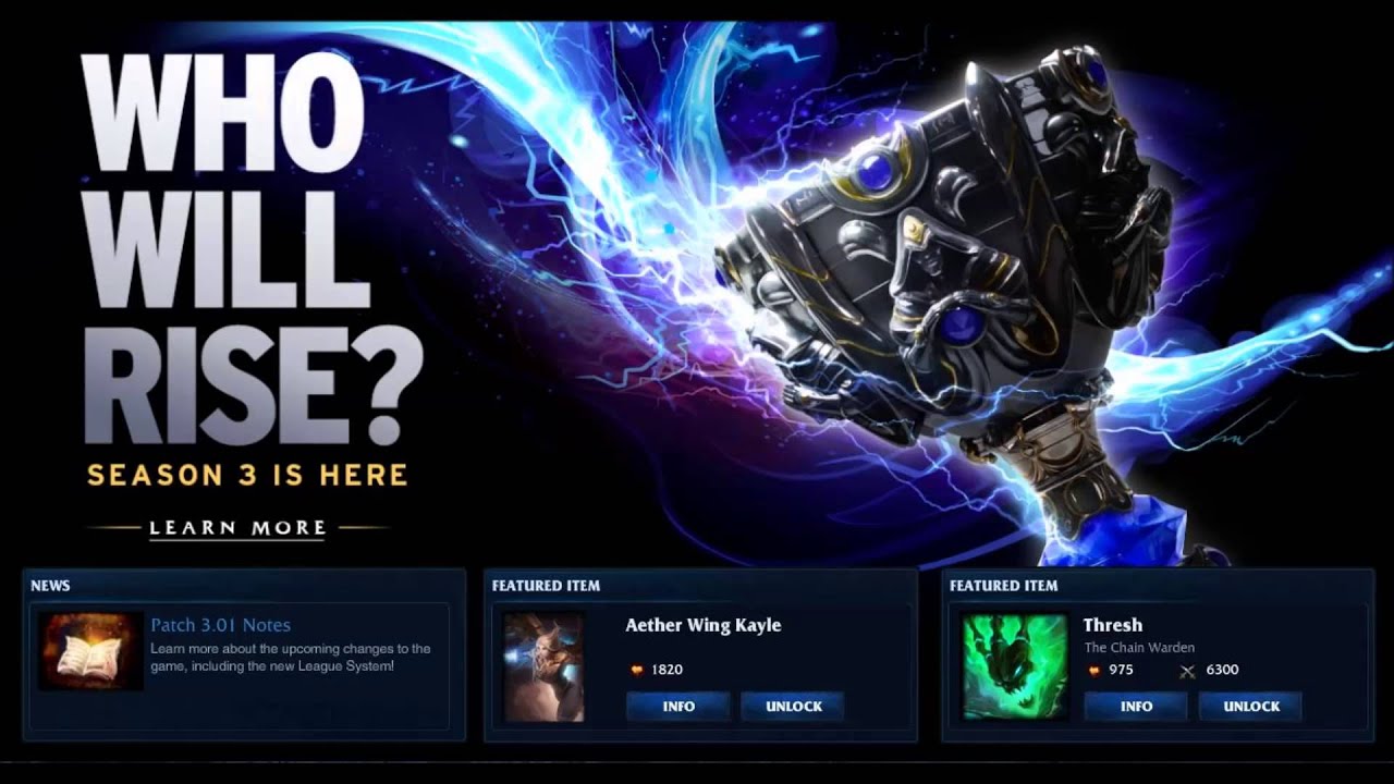 League of Legends - Season 3 Login Music