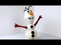 snowman Olaf Frozen Clay Снеговик Олаф Лепка из пластилина. Холодное сердце Чунга-Чанга