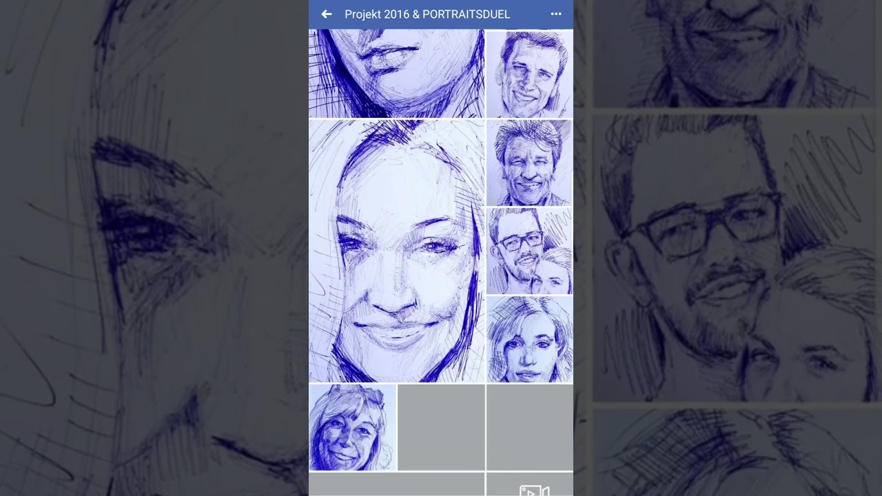 1000 Portraits in einem Projekt !!! )))