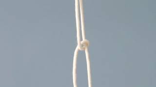 Macramé basic knot 13