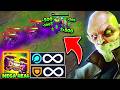 How to turn Protoplasm into a literal Dr. Mundo ult on Singed (HEAL 3000 PER PROC)